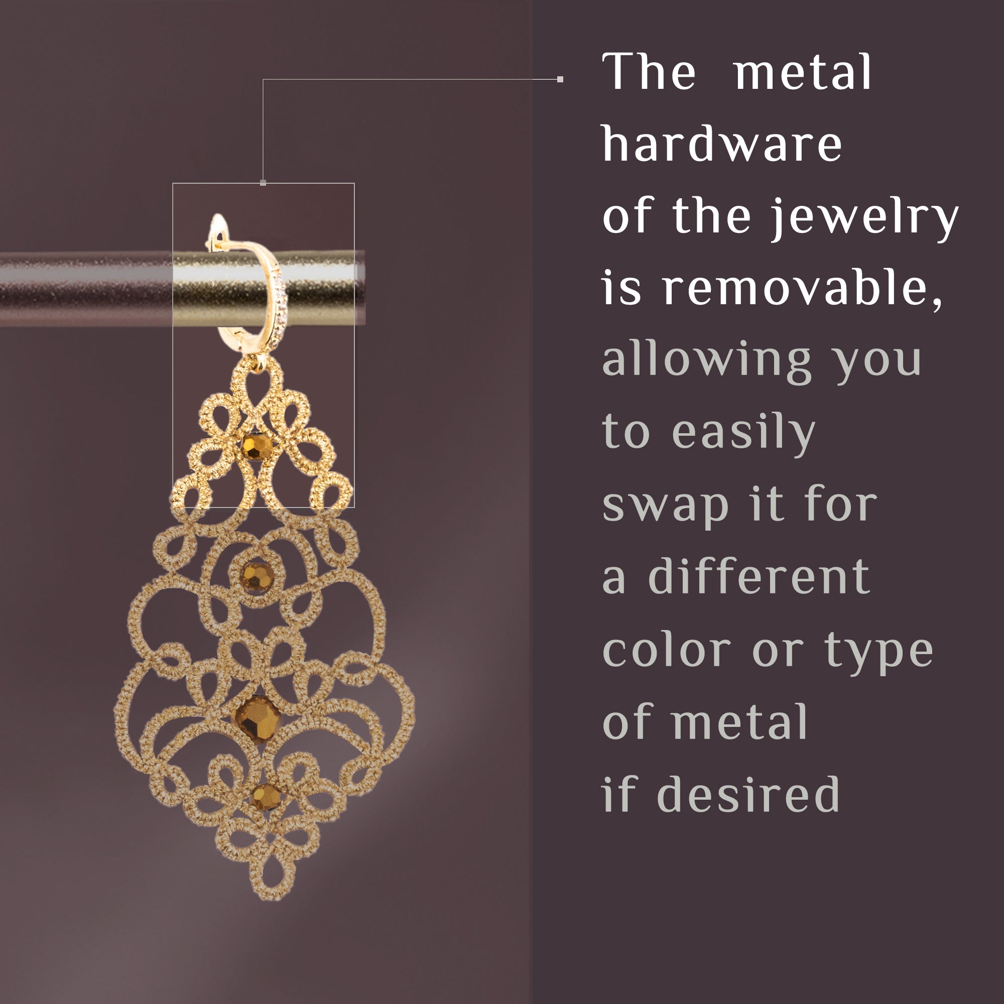 Lacy Earrings
