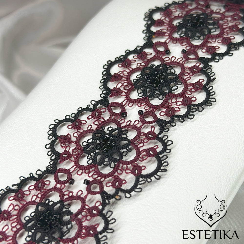 Tatting Lace Bracelet EB045