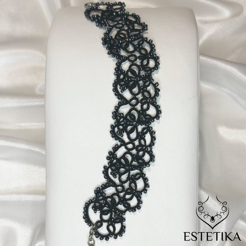 Tatting Lace Bracelet EB011