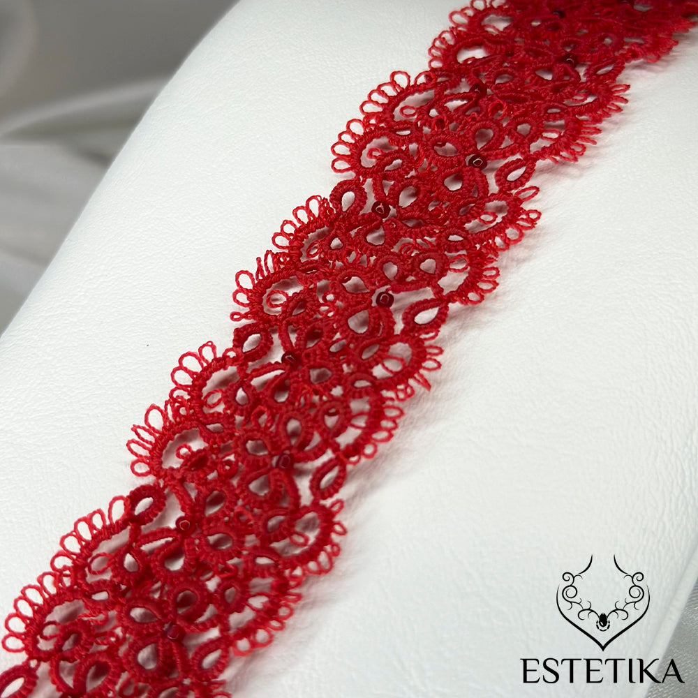 Tatting Lace Bracelet EB030