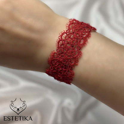 Tatting Lace Bracelet EB030