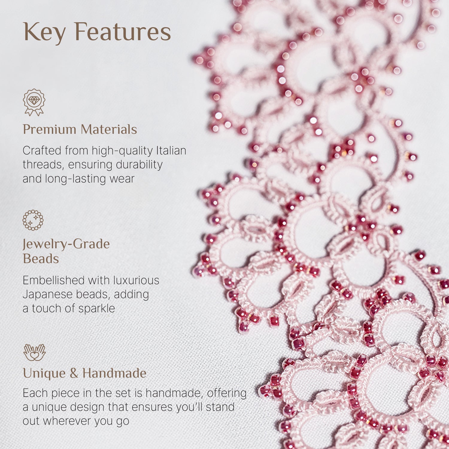 Tatting Lace Set ES116/2