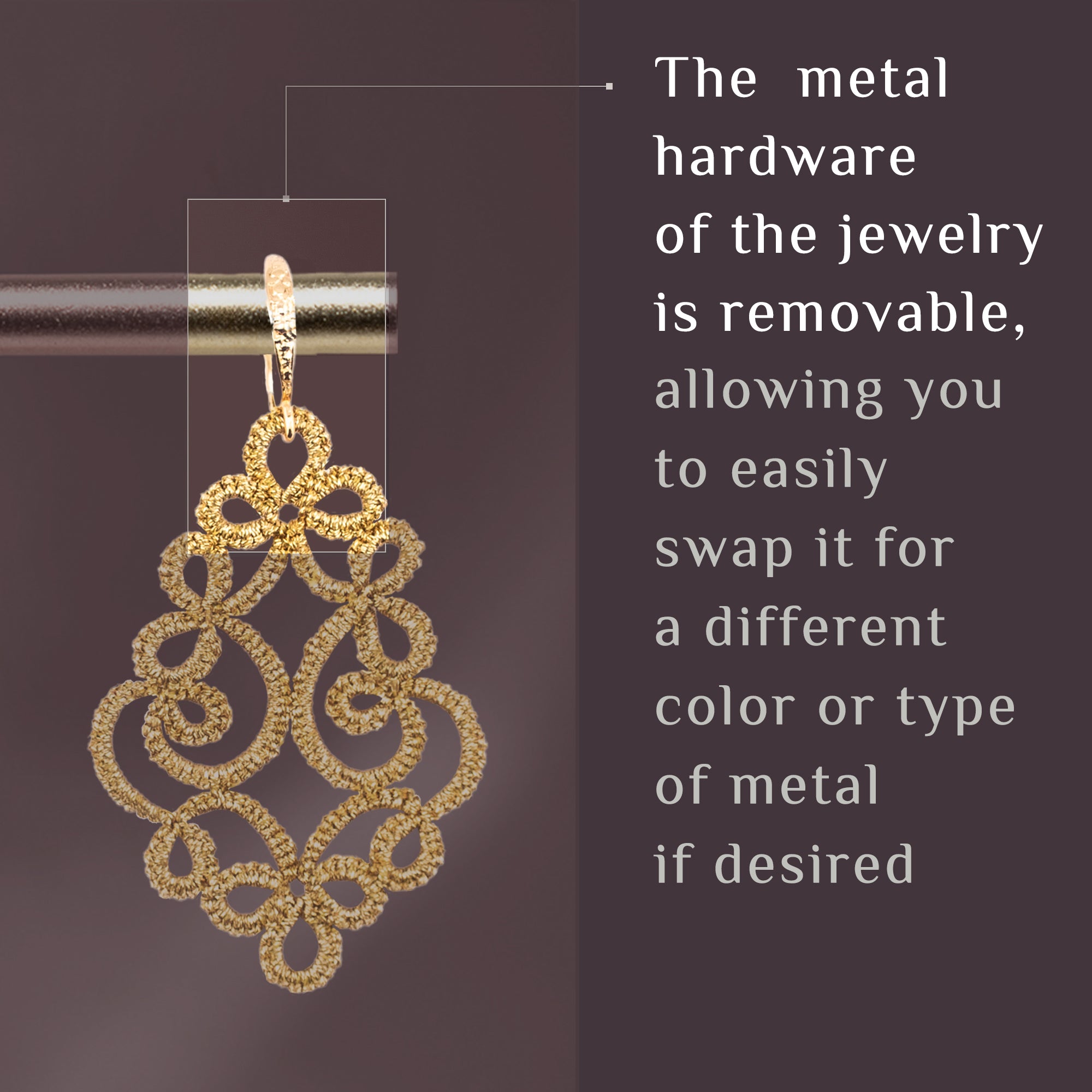 Lacy Earrings
